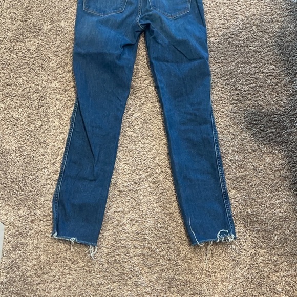 Madewell 10" High-Rise Skinny Jeans in Hanna Wash Size 25 - Picture 6 of 11